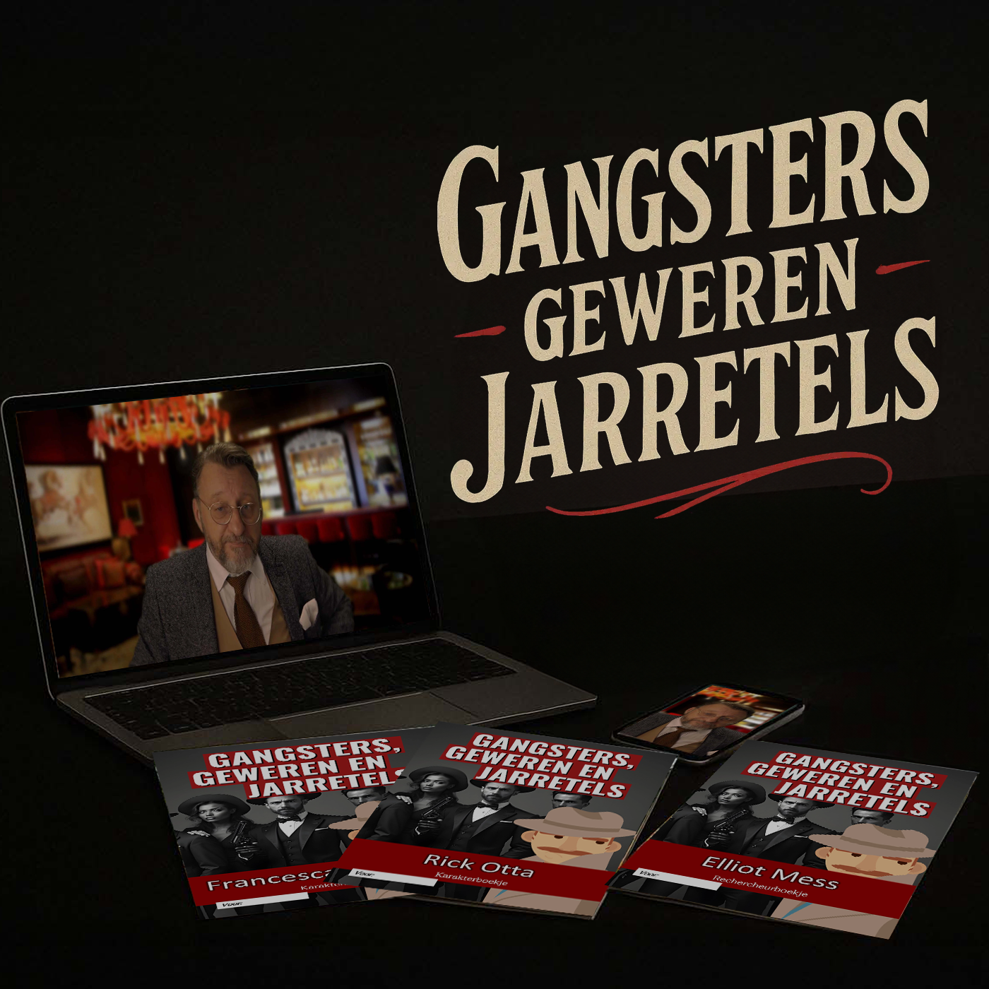 Gangsters, gevär och strumpeband cover