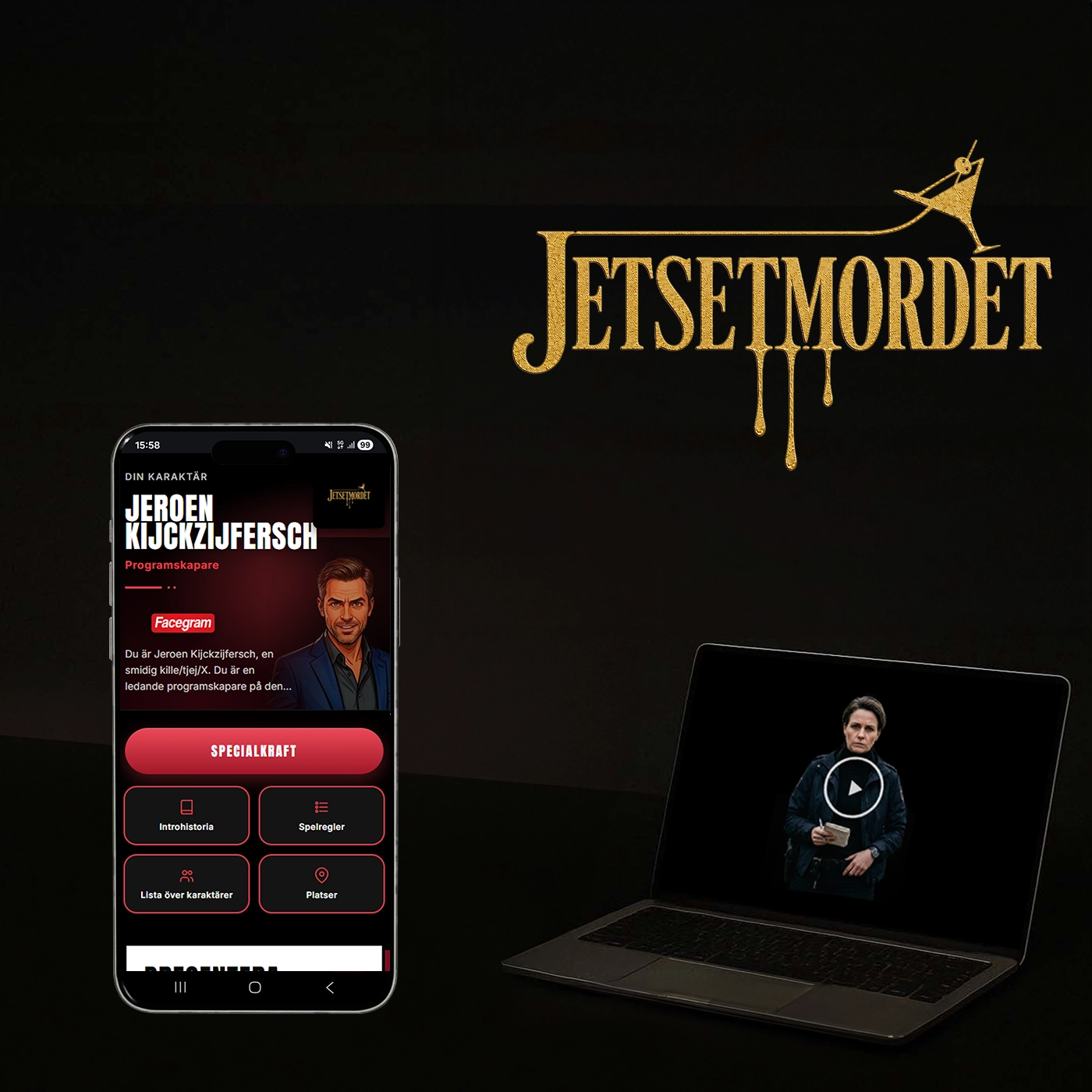 Jetsetmordet cover