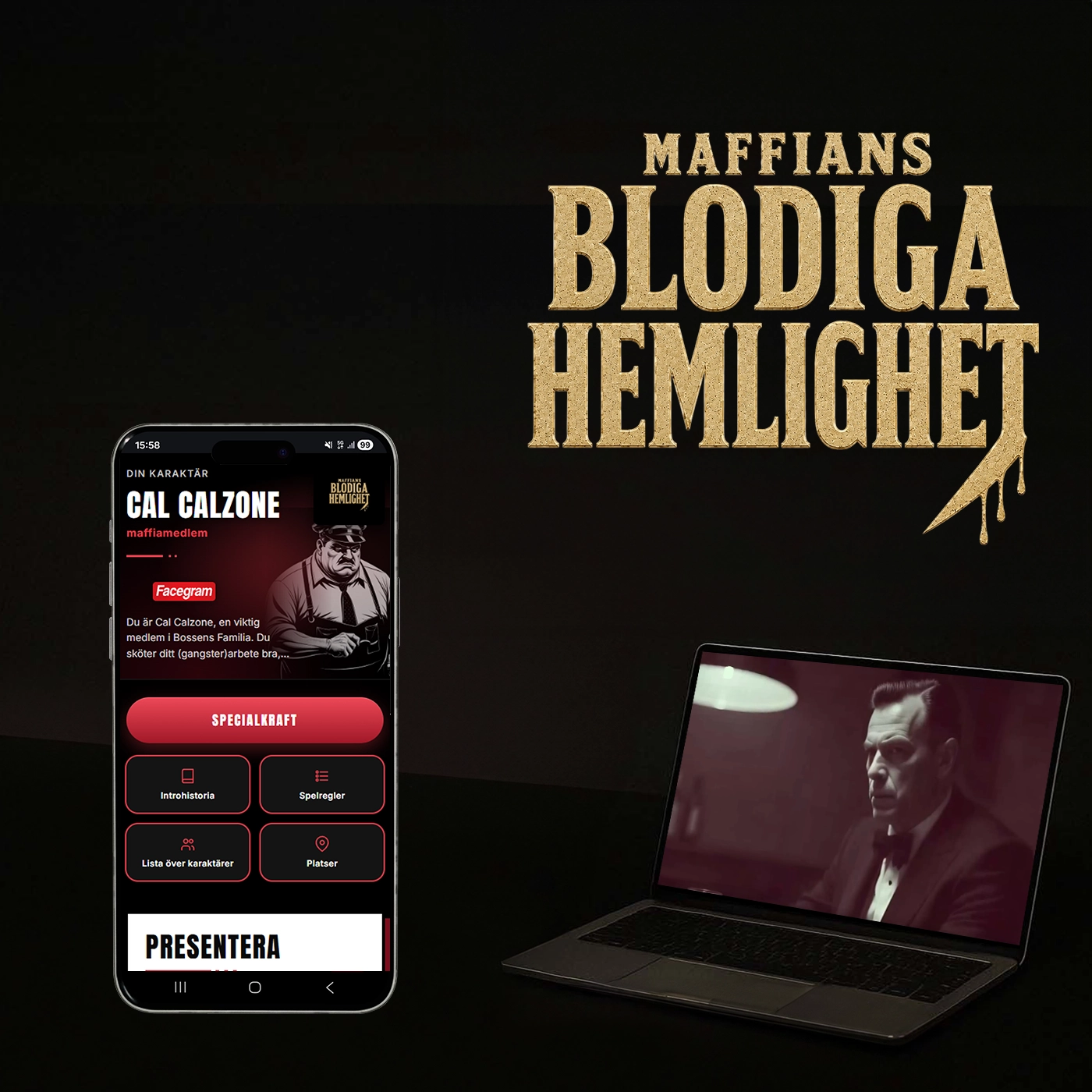 Maffians Blodiga Hemlighet cover